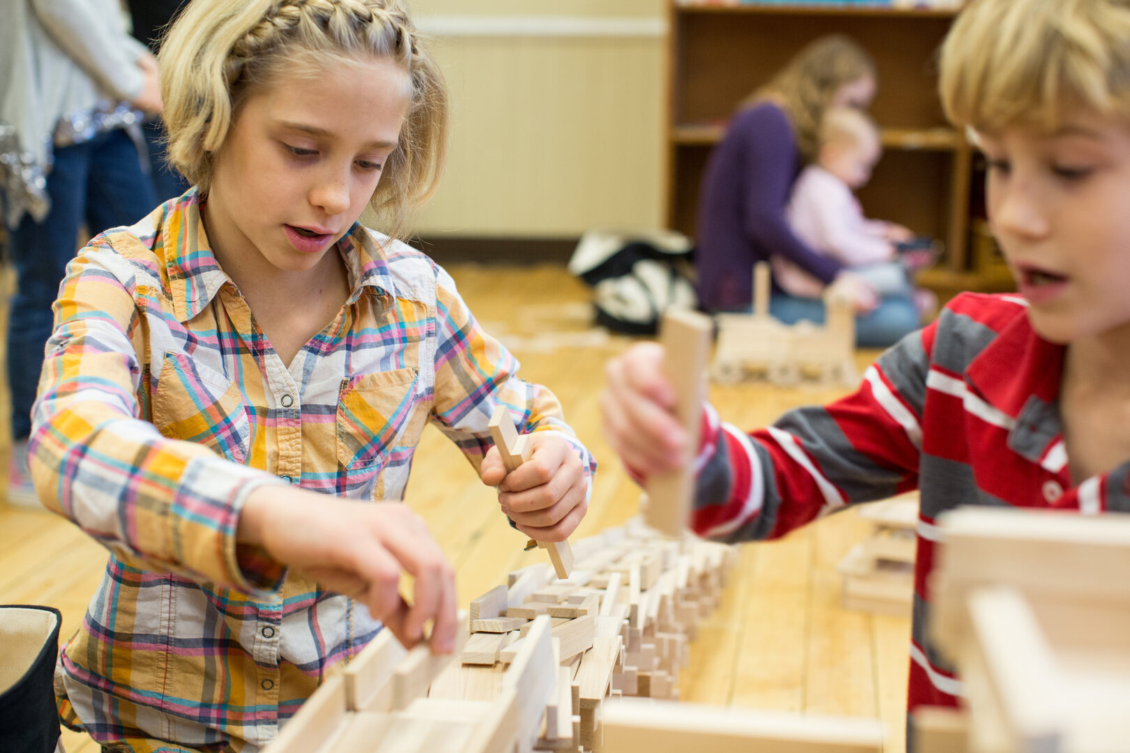 KEVA Planks in Classroom