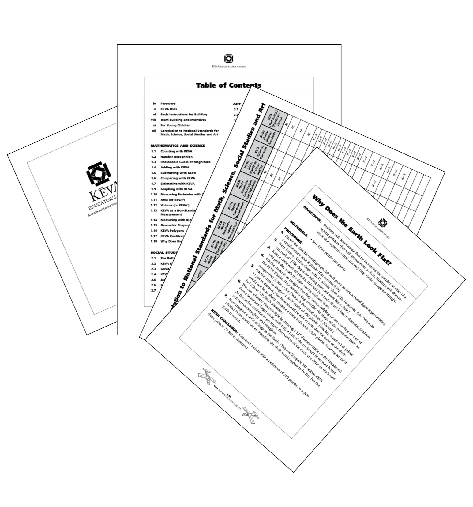 Free KEVA Educator's Guide Preview